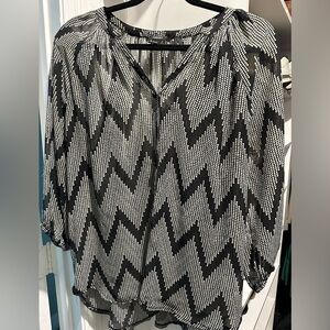 Forever 21 sheer top, size large.